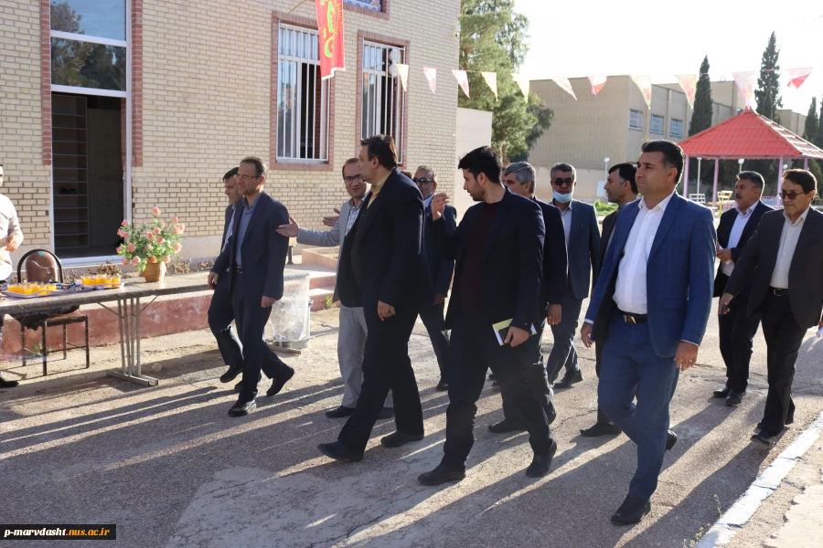 بازدید دکتر خسرویان از دانشکده فنی و حرفه ای مرودشت و حضور در گردهمایی روئسای 
دانشکده و آموزشکده های فنی و حرفه ای استان فارس به میزبانی شهرستان مرودشت