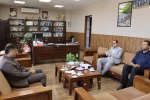 دیدار رئیس دانشکده فنی و حرفه ای مرودشت با رئیس آموزش و پرورش شهرستان مرودشت. 5