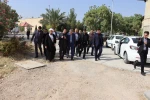 بازدید استاندار محترم استان  فارس جناب آقای دکتر ایمانیه از دانشکده فنی و حرفه ای مرودشت 7