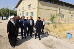 بازدید استاندار محترم استان  فارس جناب آقای دکتر ایمانیه از دانشکده فنی و حرفه ای مرودشت 11