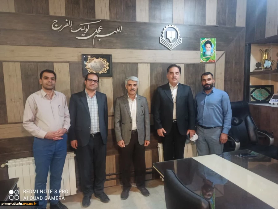 بازدید هیات ناتک استان فارس از آموزشکده فنی و حرفه ای مرودشت 3