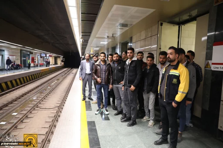 اردوی راهیان پیشرفت در مترو شیراز 4